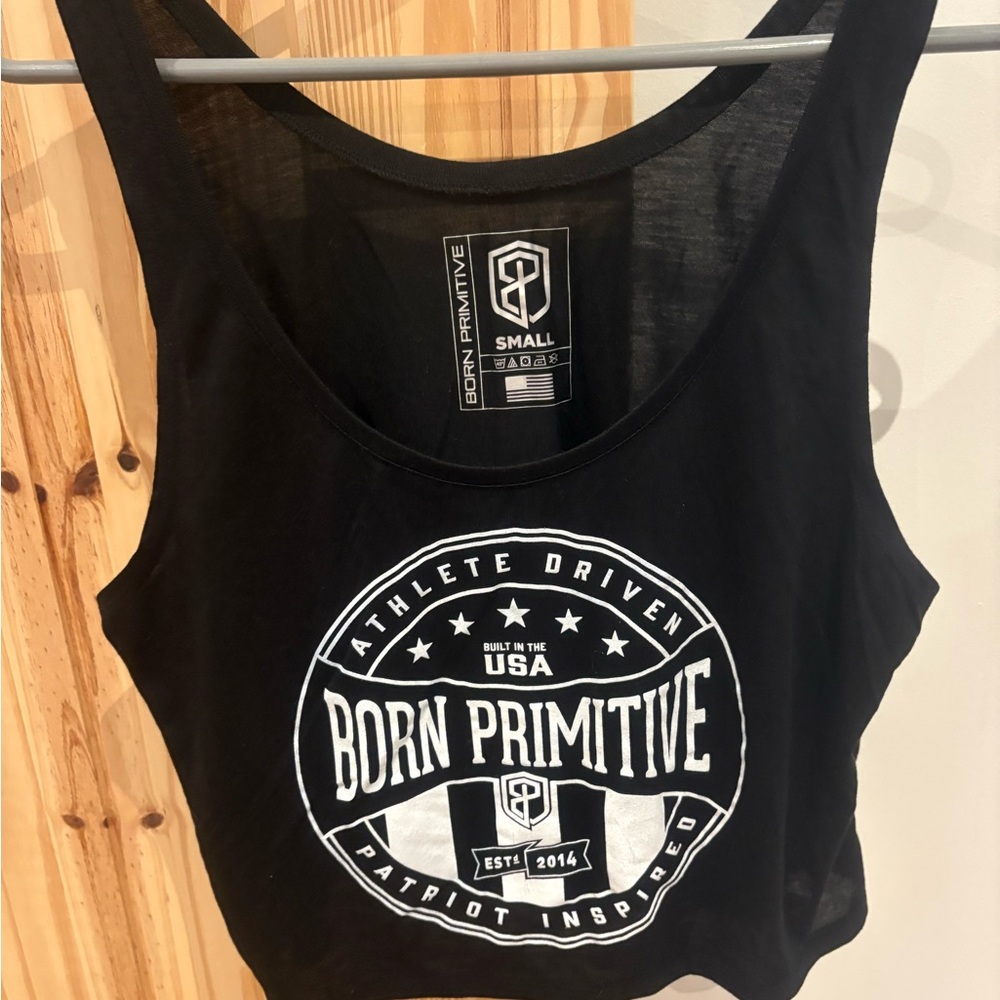 Born Primitive Black Crop Top